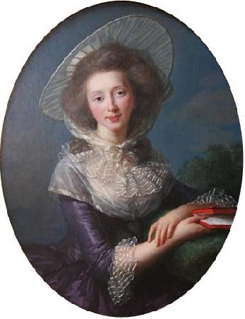 elisabeth vigee-lebrun Portrait of Victoire Pauline de Riquet de Caraman (1764-1834), wife of Jean Louis, Vicomte de Vaudreuil (1763-1816) Germany oil painting art